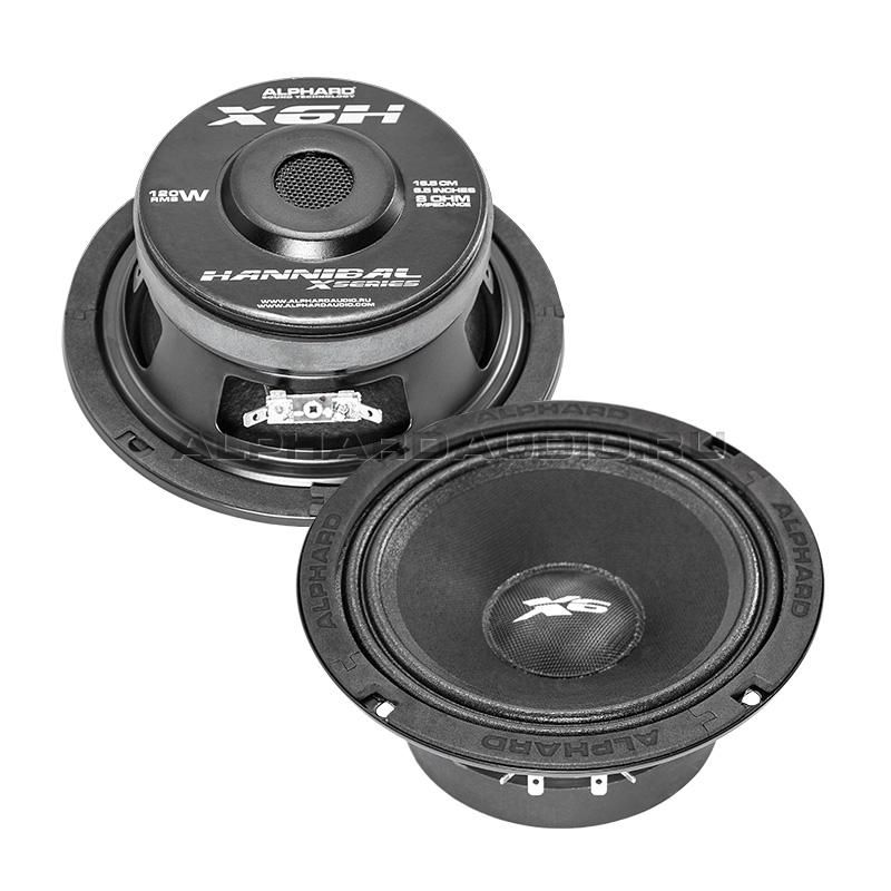 Акустическая система Alphard Hannibal X6H 8OHM Alphard Hannibal X6H 8OHM. Технические характеристики Hannibal X6H 8OHM.